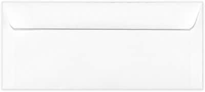 LUX #10 Window Envelopes, 4 1/8" x 9 1/2", 24 lb. White, Machine Insertable, 250 Qty