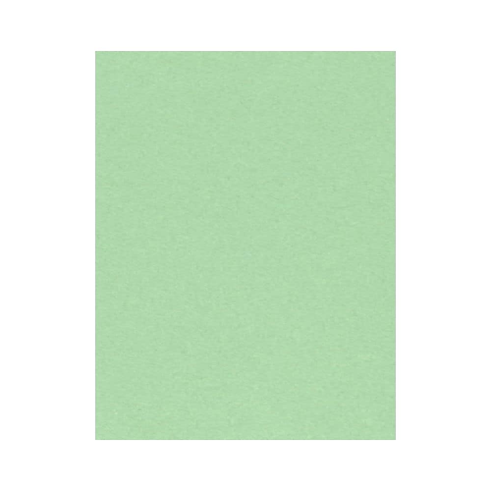 LUX 8.5" x 11" Business Paper, 60 lbs., Pastel Green, 50 Sheets/Pack