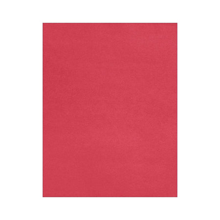 LUX 8.5" x 11" Colored Paper, 32 lbs., Holiday Red, 50 Sheets/Pack