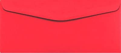 LUX #9 Business Envelope, 3 7/8" x 8 7/8", Electric Cherry, 50/Pack