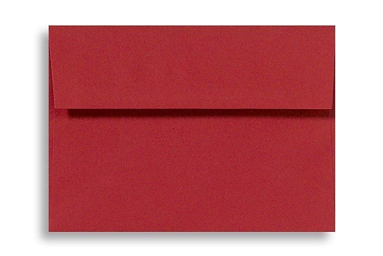 LUX A1 Invitation Envelopes  1000/Box, Holiday Red