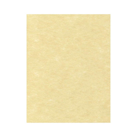 LUX Colored Paper, 28 lbs., 8.5" x 11", Gold Parchment, 50 Sheets/Pack