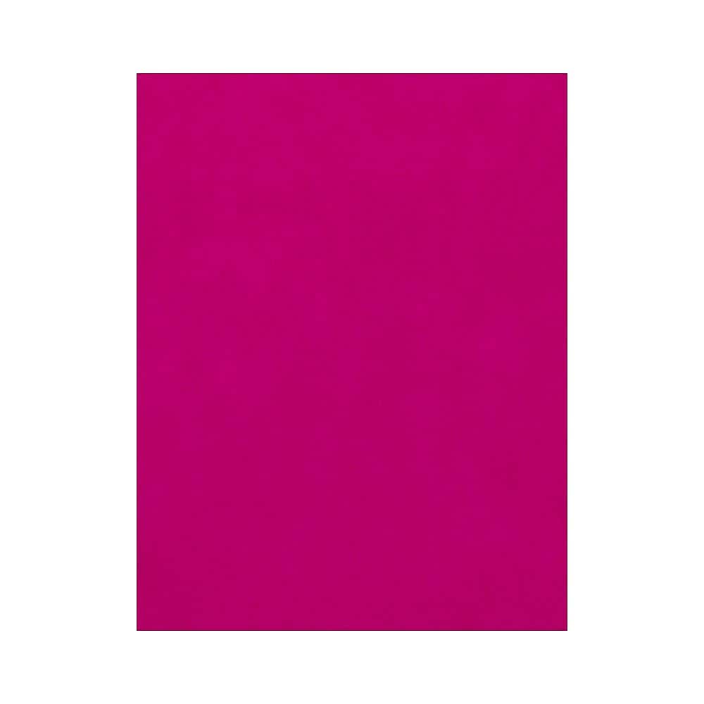 LUX Colored Paper, 32 lbs., 8.5" x 11", Magenta Pink, 50 Sheets/Pack
