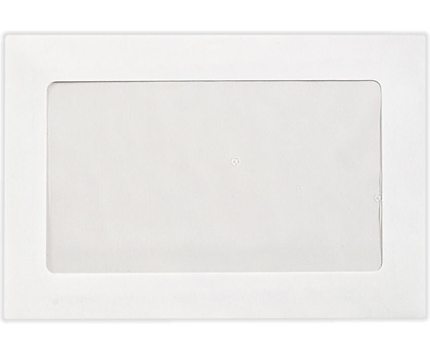 LUX Full Face Window Envelopes, 6" x 9", Bright White, 500/Pack