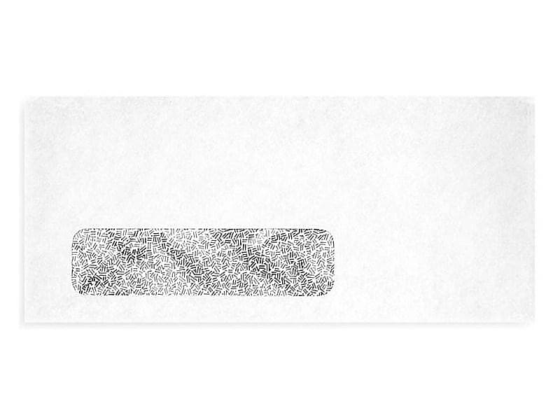 LUX Moistenable Glue Security Tinted #9 Business Envelope, 3.88