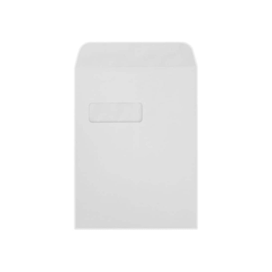 LUX Open End Business Envelopes, 9" x 12", White, 500/Box