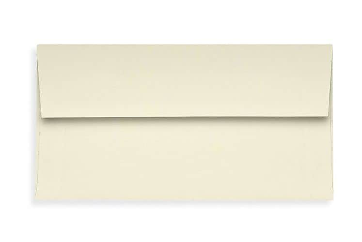 LUX Slimline Invitation Envelopes  250/Box, 70lb. Natural