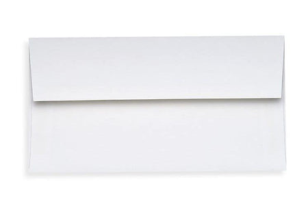 LUX Slimline Invitation Envelopes  500/Box, 80lb. Bright White