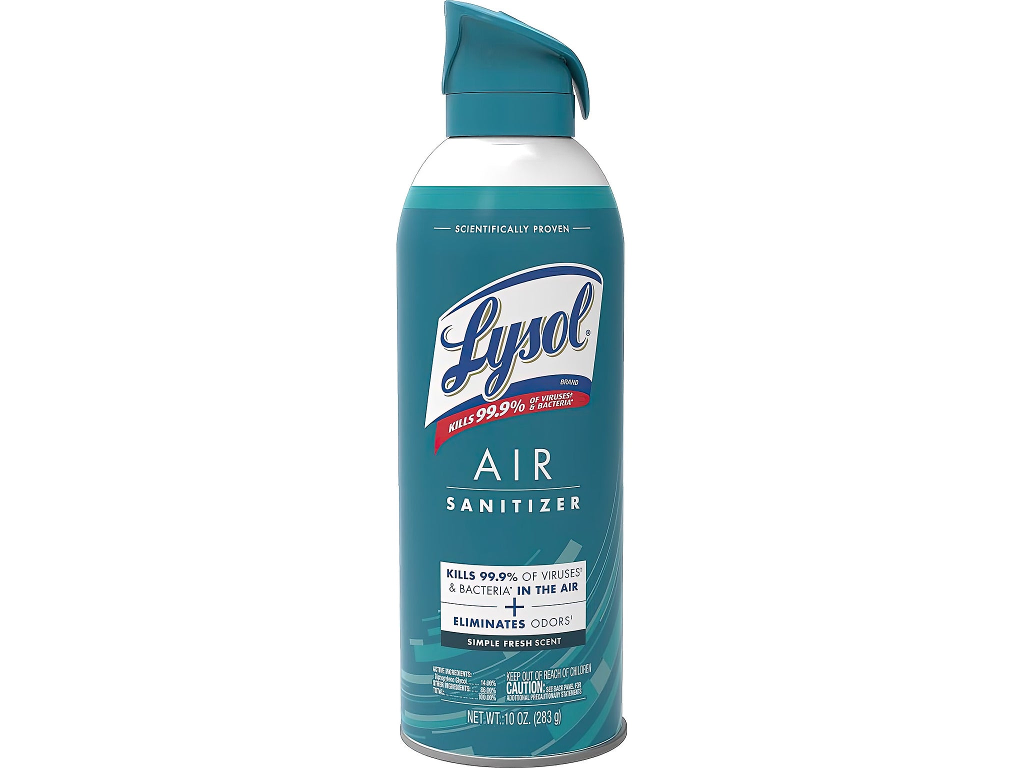 Lysol Air Sanitizer Spray, Simple Fresh Scent, 10 Oz.