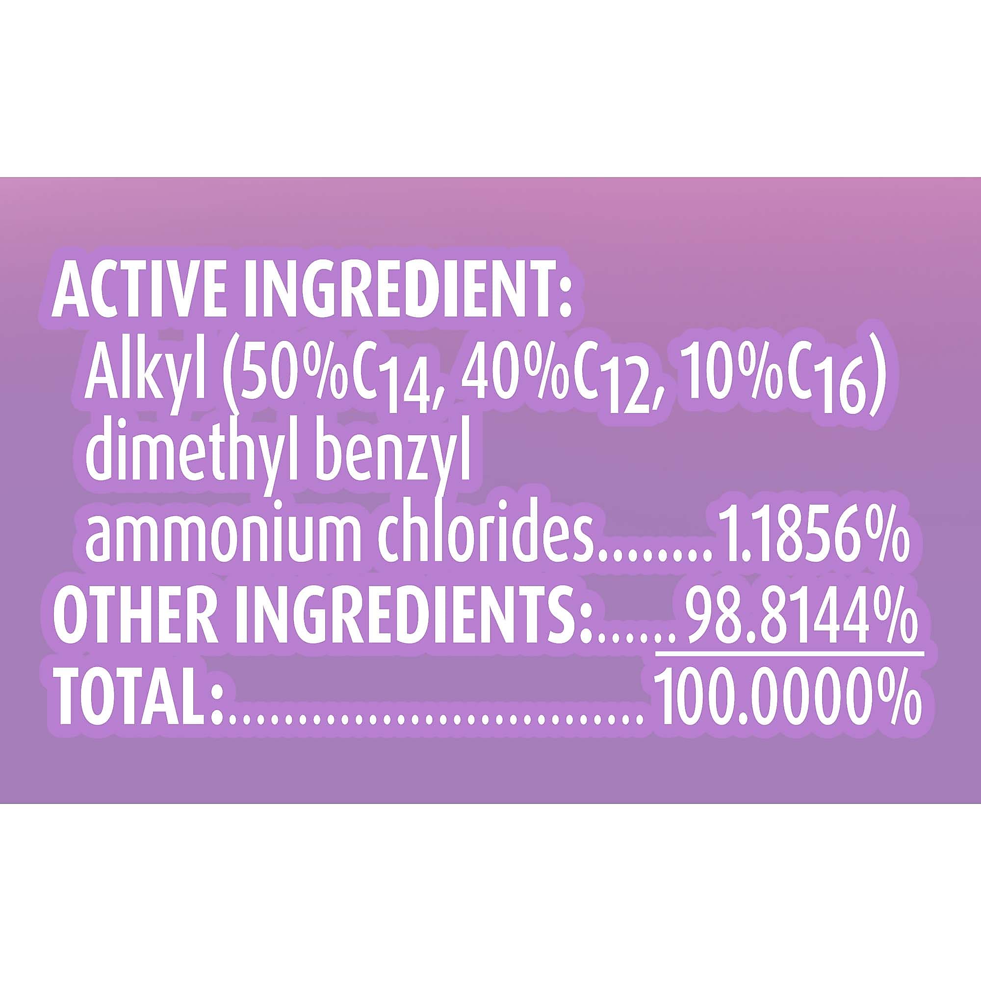 Lysol All-Purpose Cleaners & Spray Degreaser Disinfectant Refill, Lavender & Orchid Essence Scent, 144oz.