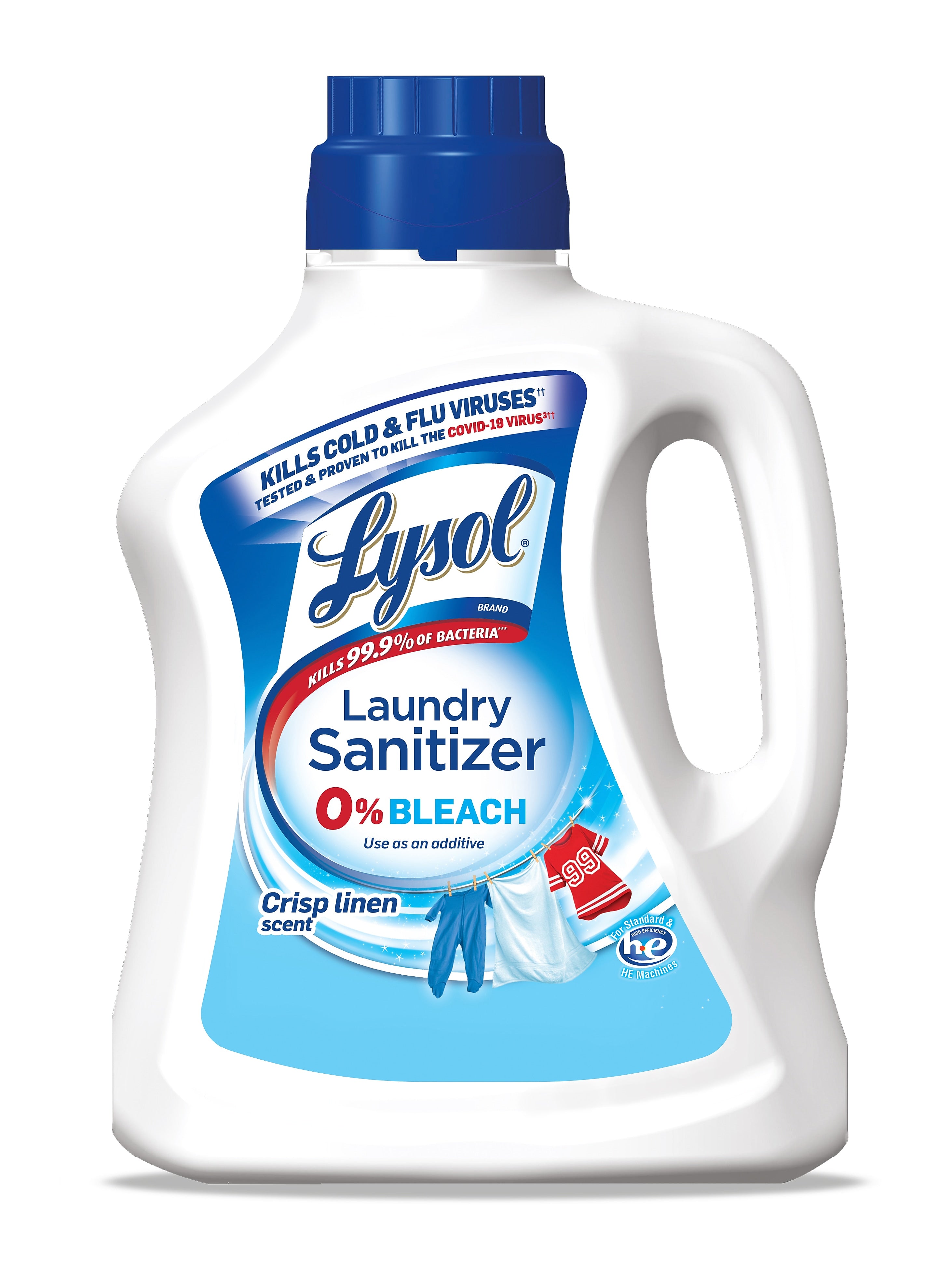 Lysol Laundry Sanitizer, Crisp Linen, 90 oz.