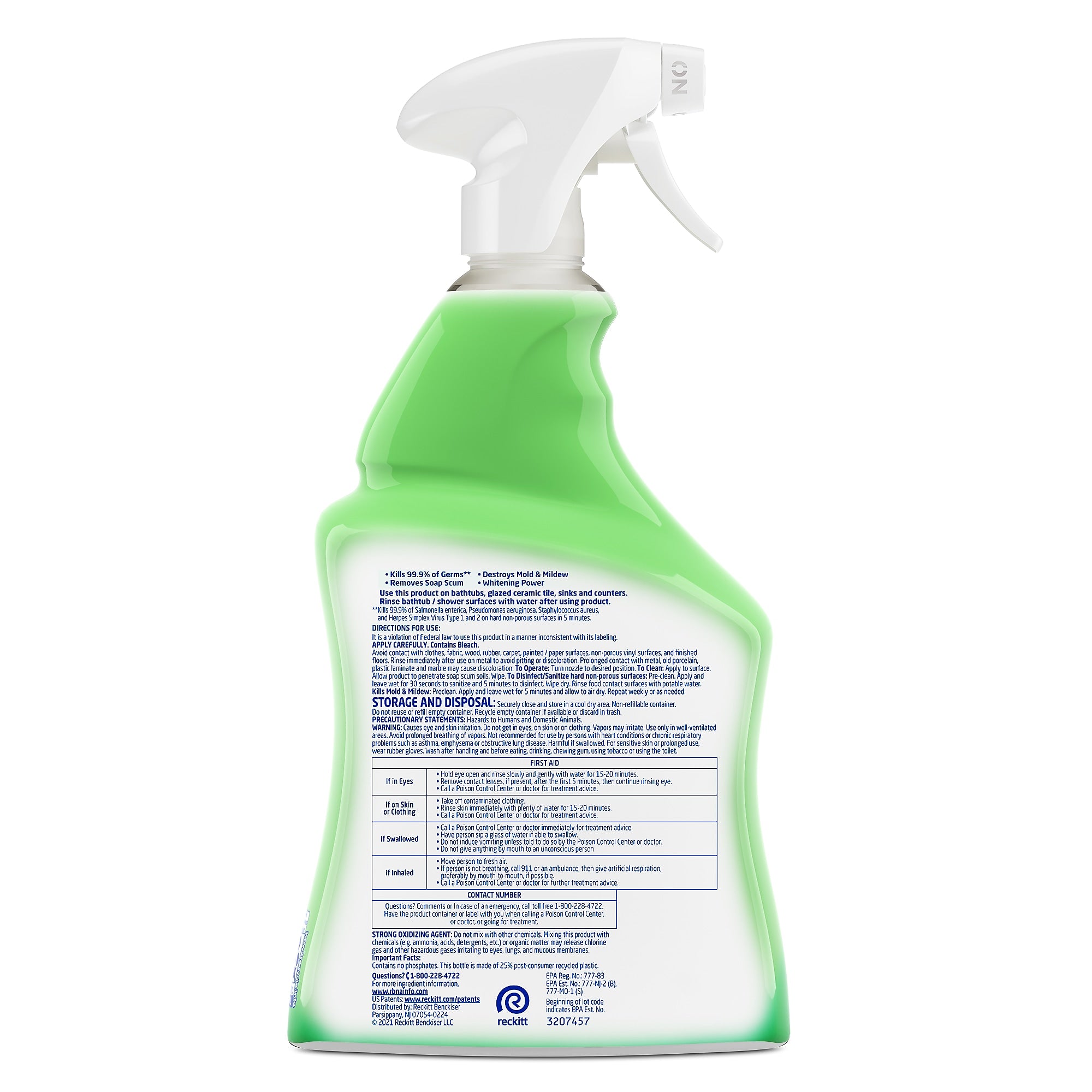 Lysol Multi-Purpose Cleaner Plus Bleach, Chlorine Scent, 32 oz.