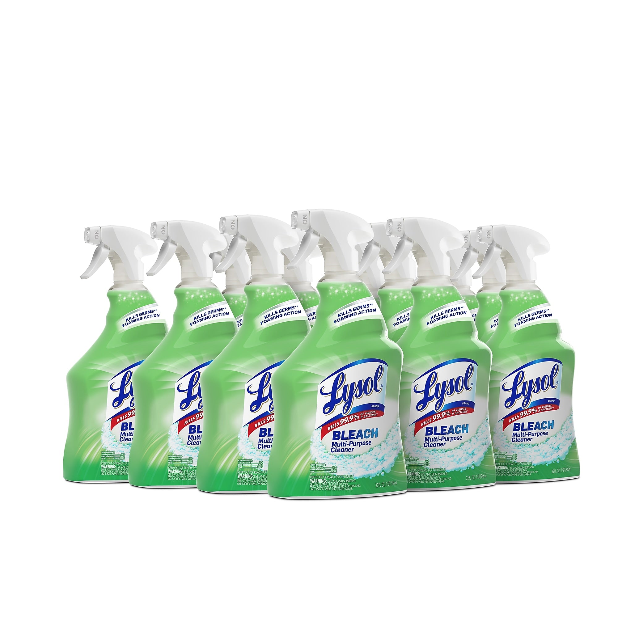 Lysol Multi-Purpose Cleaner Plus Bleach, Chlorine Scent, 32 oz.