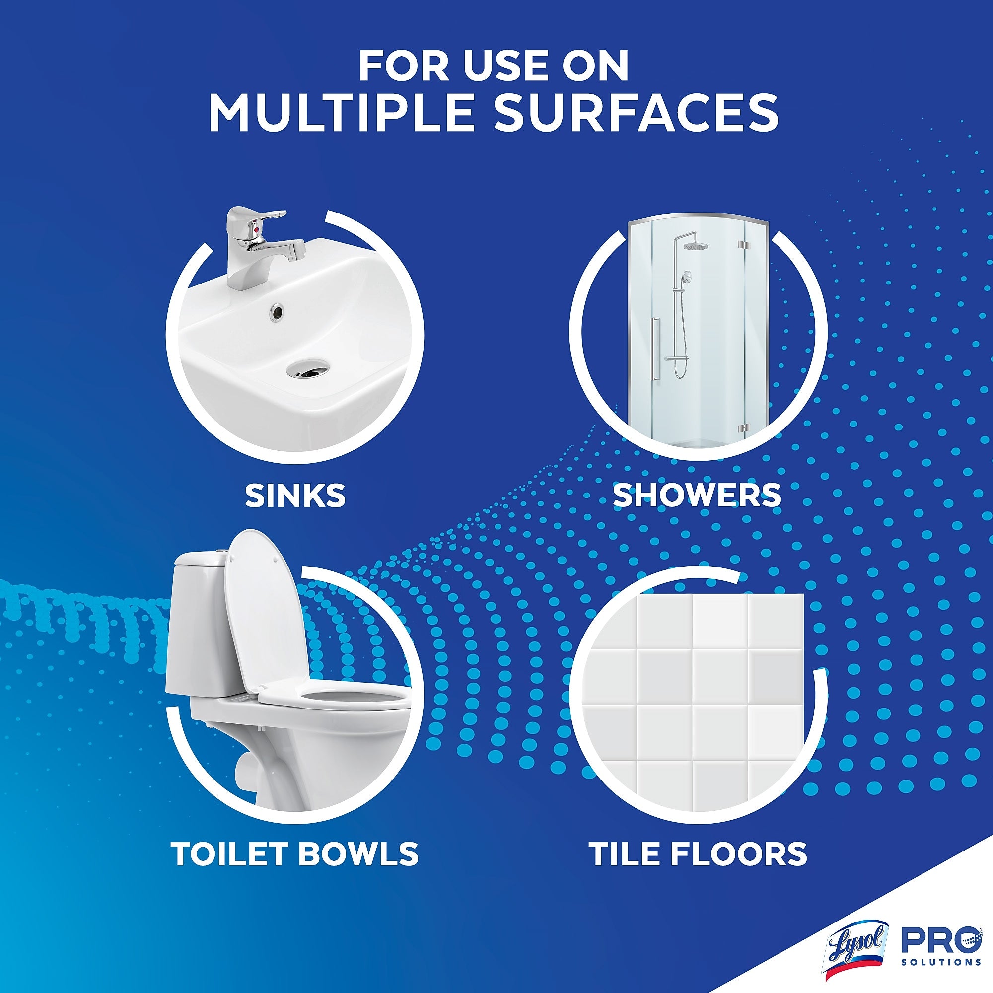 Lysol Professional Heavy Duty Bathroom Cleaner, Concentrate, Fresh Lime Scent, 1 gal.