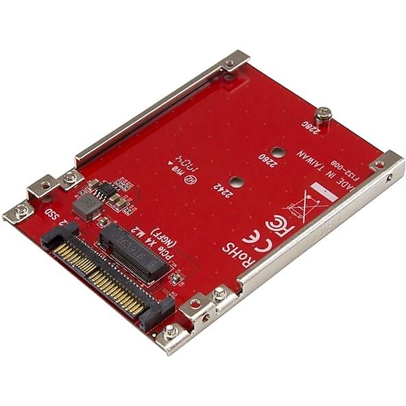 M.2 to U.2 Adapter, M.2 Drive to U.2  Host Adapter for M.2 PCIe NVMe SSDs, M.2 Drive Adapter, M.2 PCIe SSD Adapter