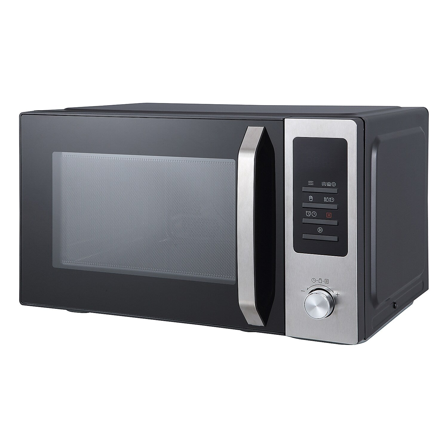 Magic Chef 1-Cu. Ft. 1000W Countertop Microwave with Air Fryer, Stainless Steel