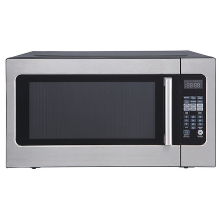 Magic Chef 2.2-Cu. Ft. 1200W Countertop Microwave with Sensor Cook, Stainless Steel