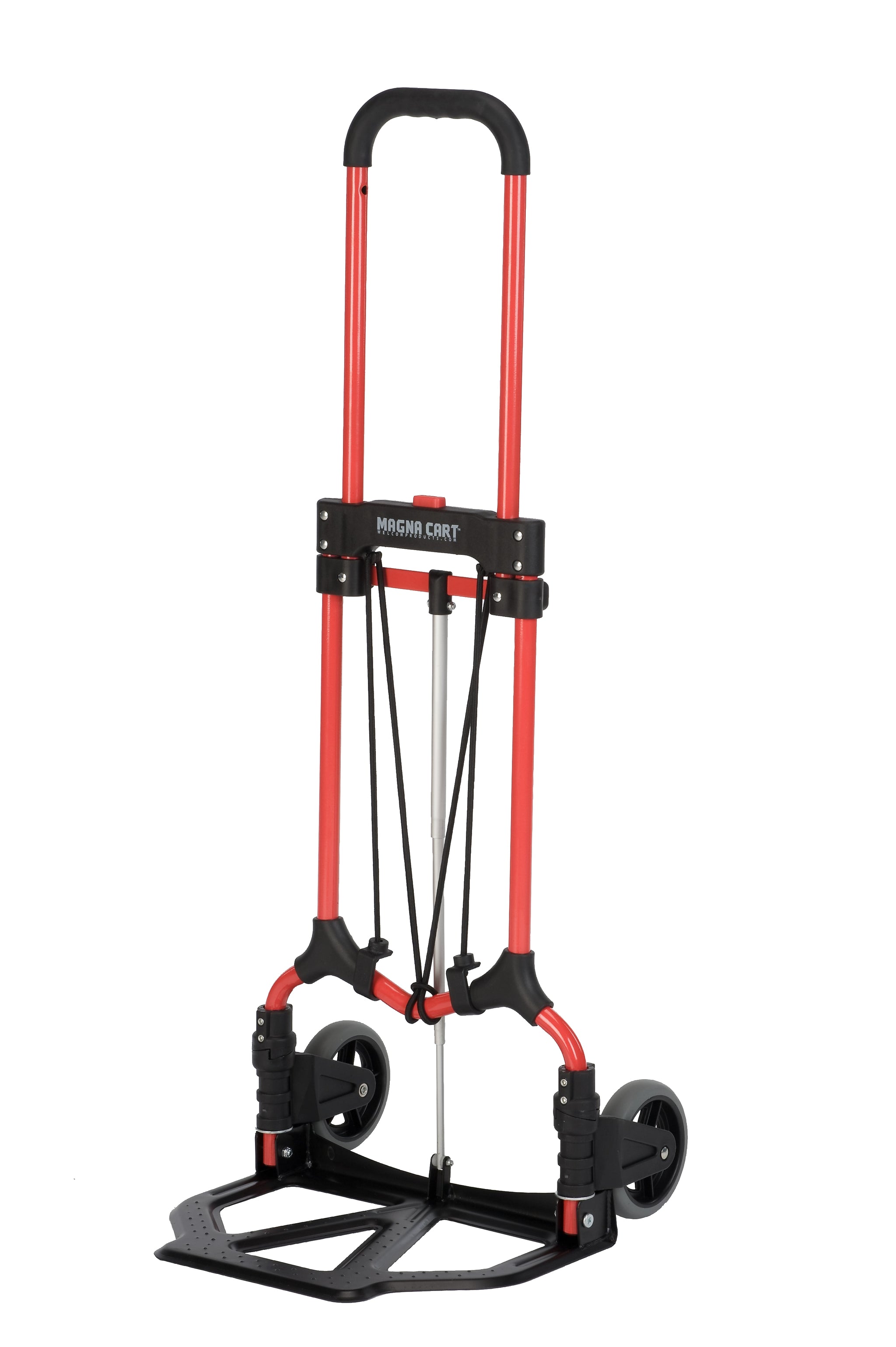 Magna Cart Steel Foldable Hand Truck with Telescoping Handle and 5
