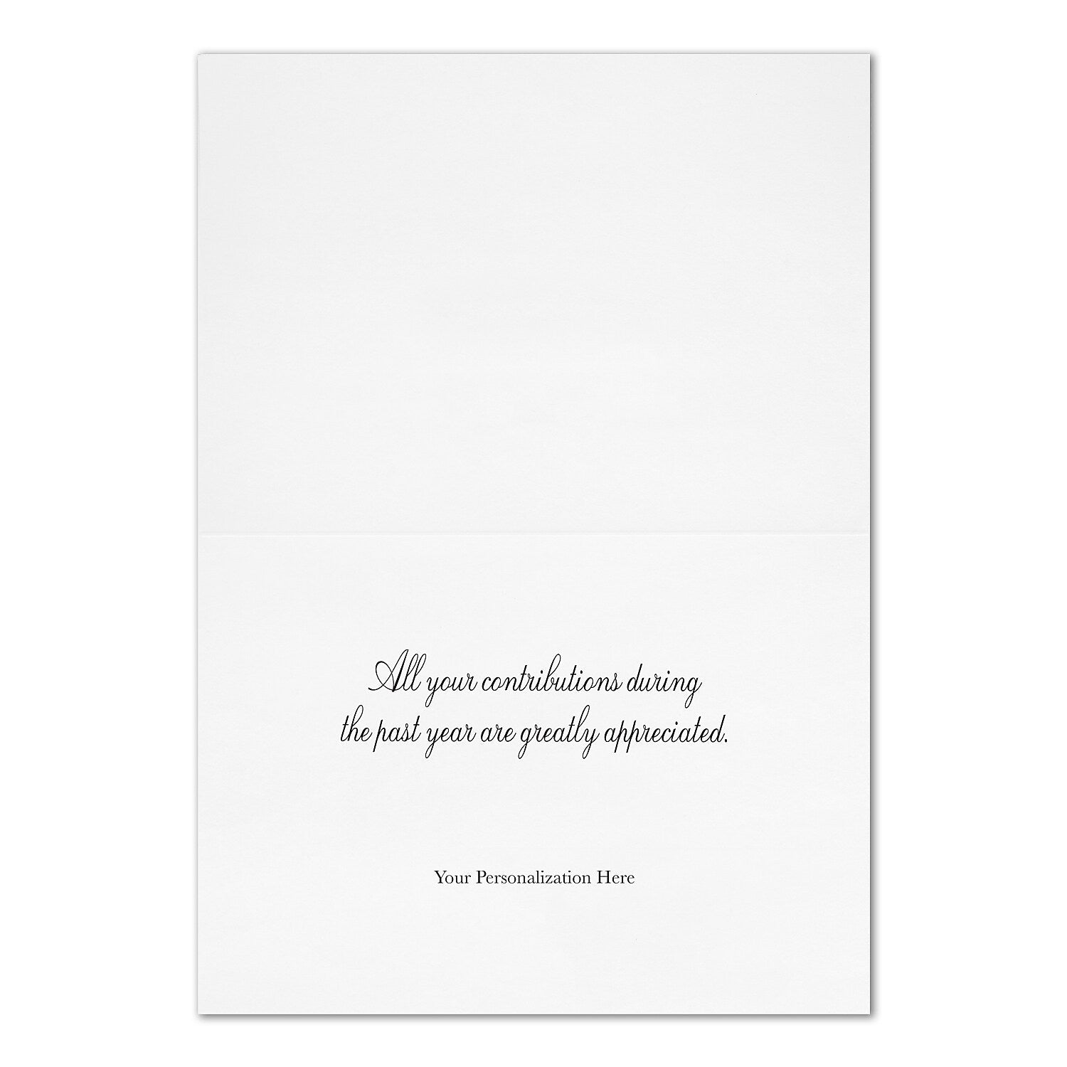 "Many Cheers" Congratulations Card w/ Silver Lined White Envelope, 250/BX