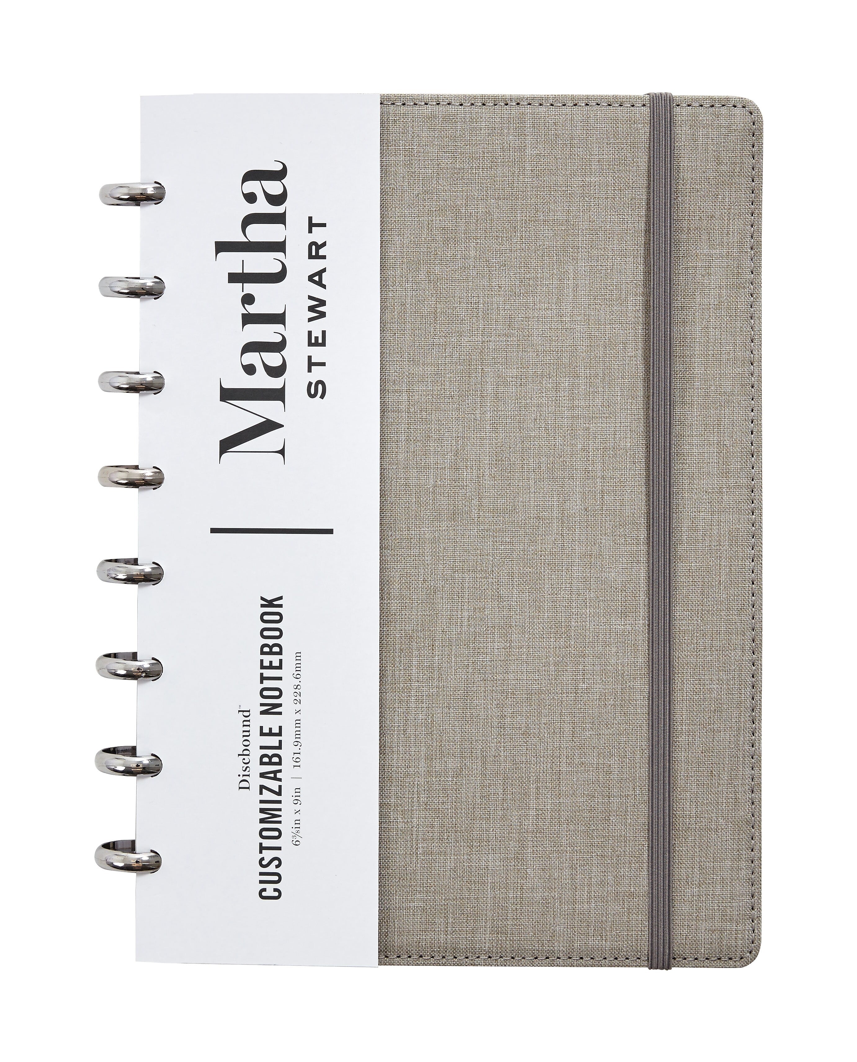 Martha Stewart Customizable Notebook, 6.375