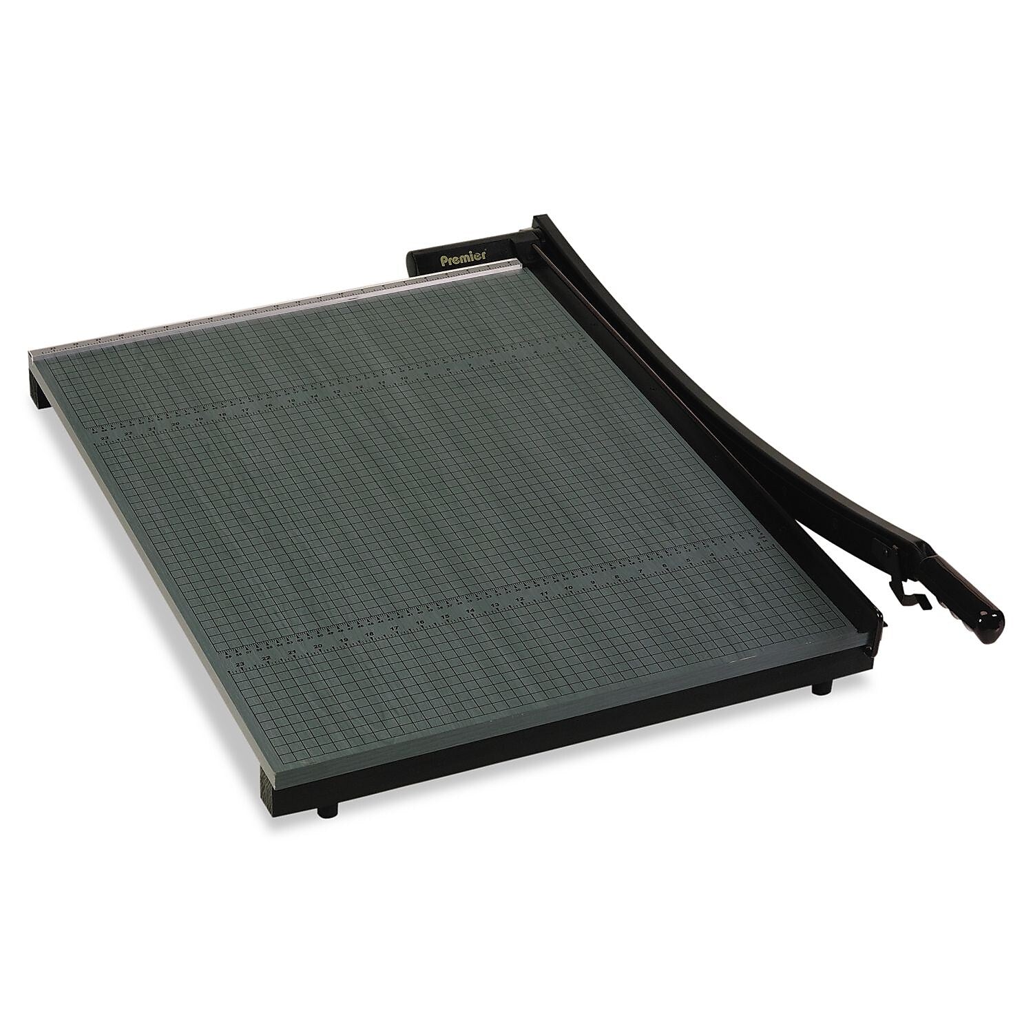 Martin Yale® Premier® W12 Self-Sharpening Heavy-Duty Wood Paper Trimmer, 20-Sheets