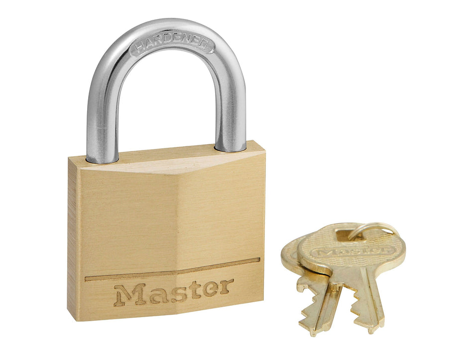 Master Lock Key Padlock, 4/Box