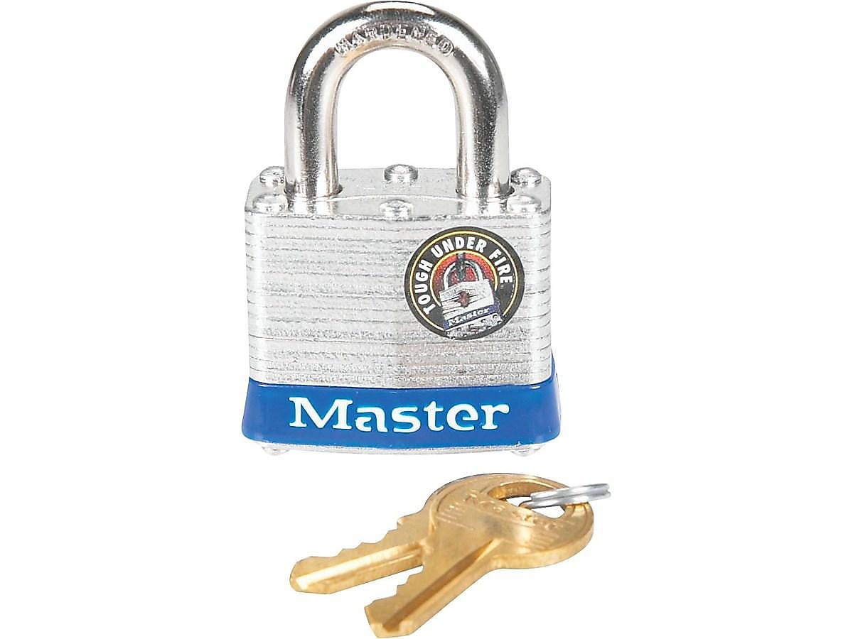 Master Lock Key Padlock, Each