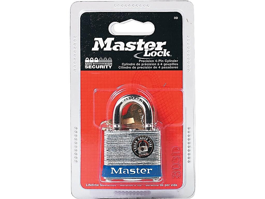 Master Lock Key Padlock, Each