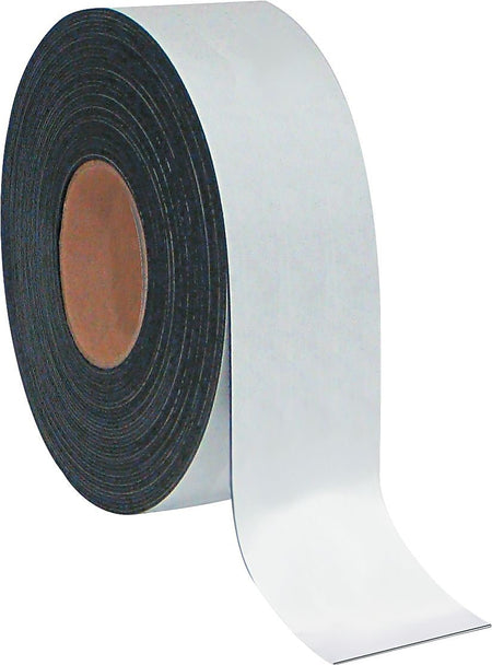 MasterVision® 2" x 50' Dry Erase Magnetic Tape Roll, White, Roll