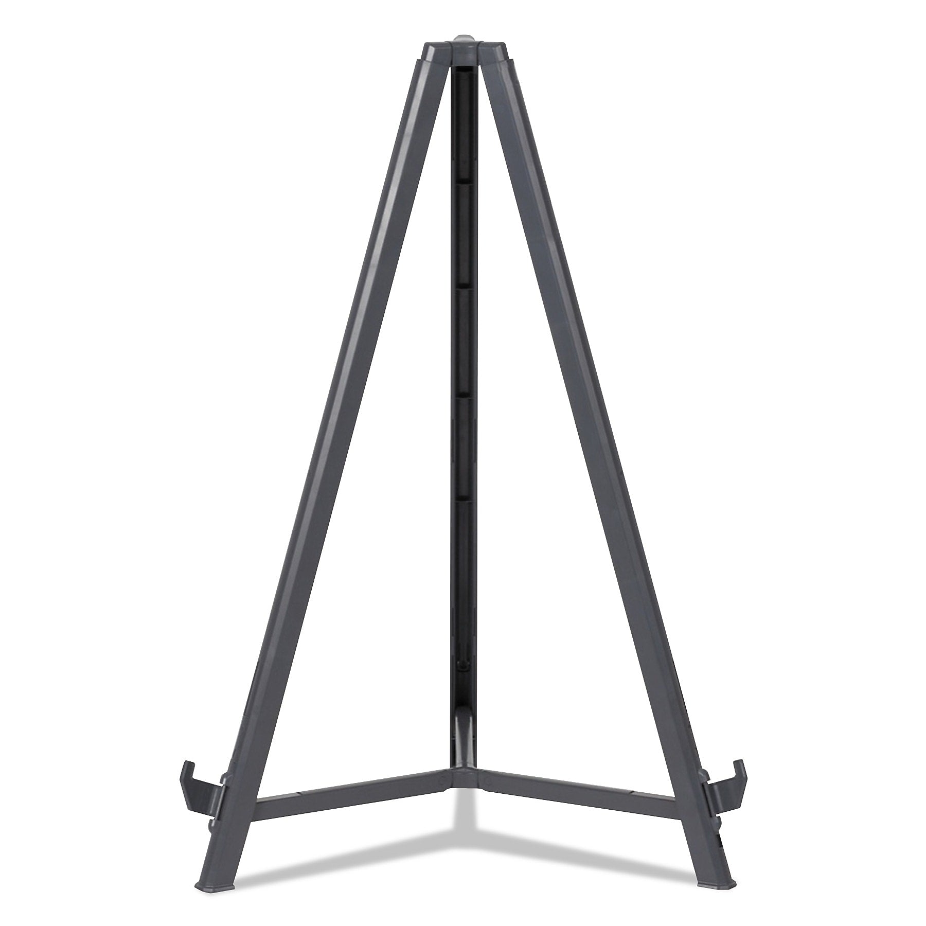 MasterVision Quantum Heavy Duty Display Easel, Plastic, 35.62" - 61.22"H, Black