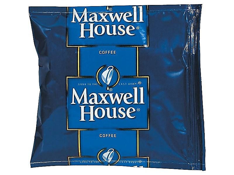 Maxwell House Master Blend Ground Coffee, Light Roast, 42/Carton