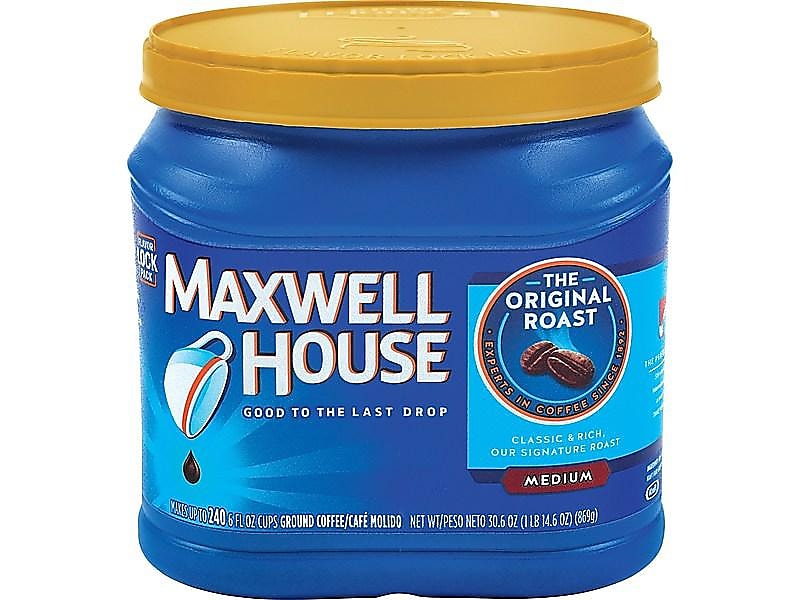 Maxwell House Original Roast Ground Coffee, Medium Roast, 30.6 oz.