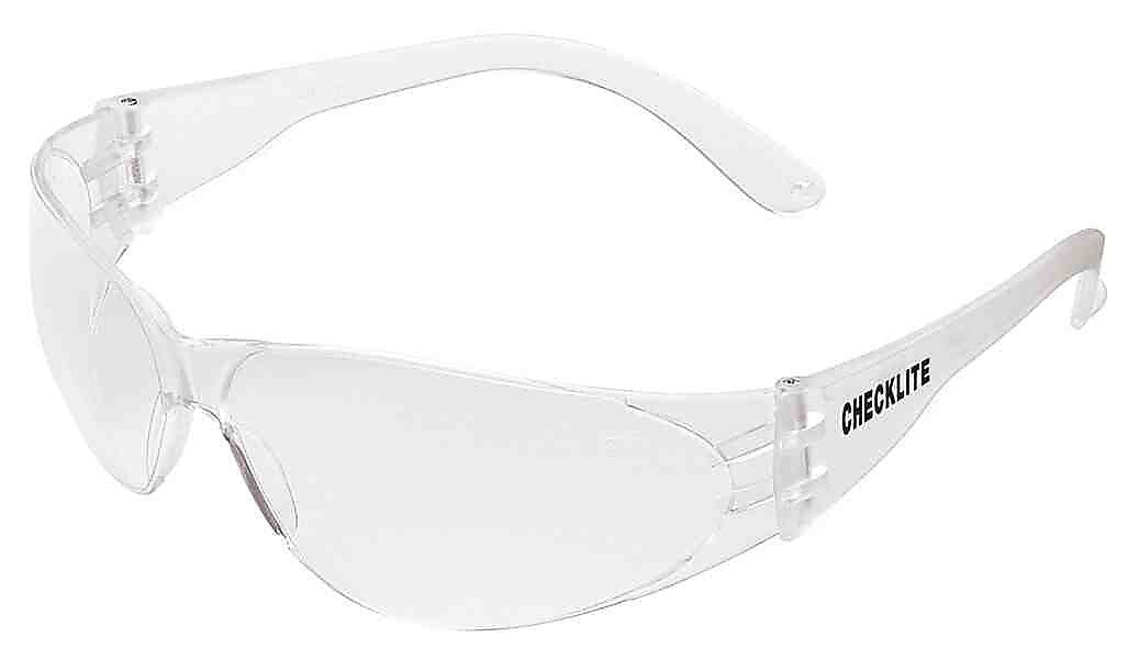 MCR Safety® Crews Checklite® Safety Glasses, Clear, Anti-Fog, 1 Each