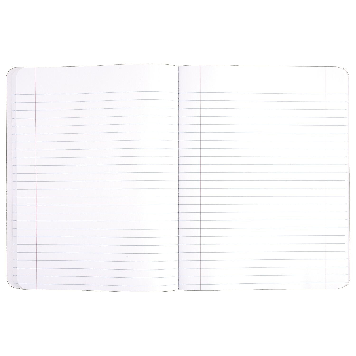 Mead 1-Subject Composition Notebooks, 9.75" x 7.5", Wide Ruled, 100 Sheets, Black