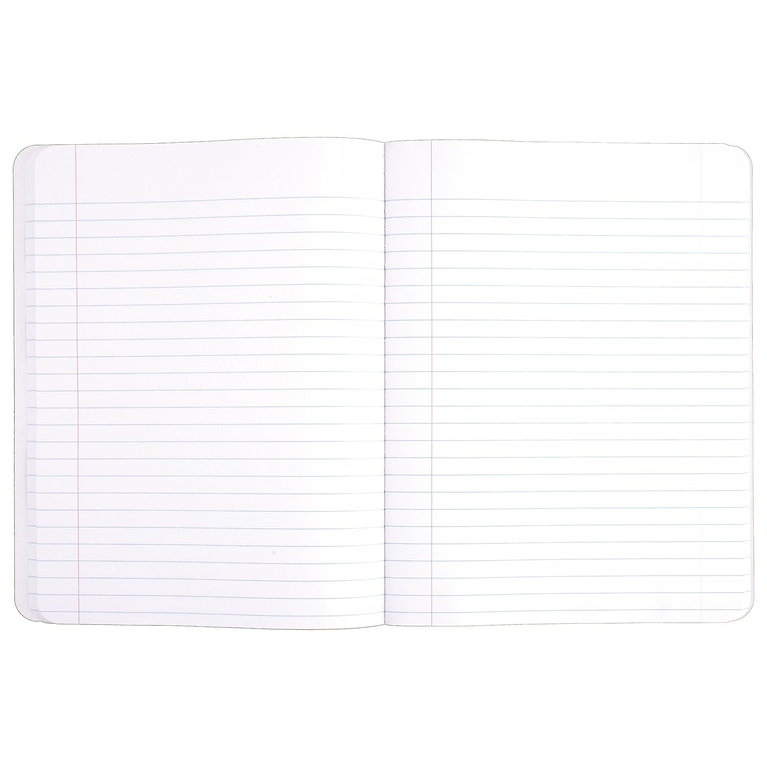 Mead 1-Subject Composition Notebooks, 9.75" x 7.5", Wide Ruled, 100 Sheets, Black