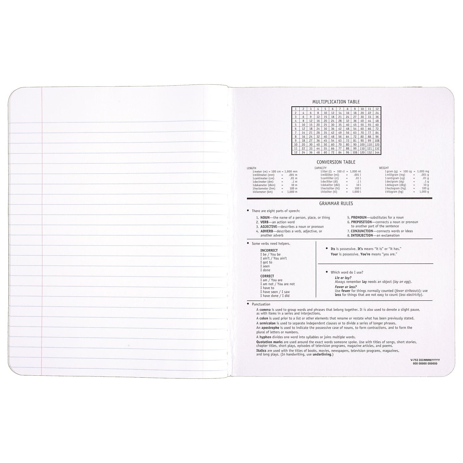 Mead 1-Subject Composition Notebooks, 9.75