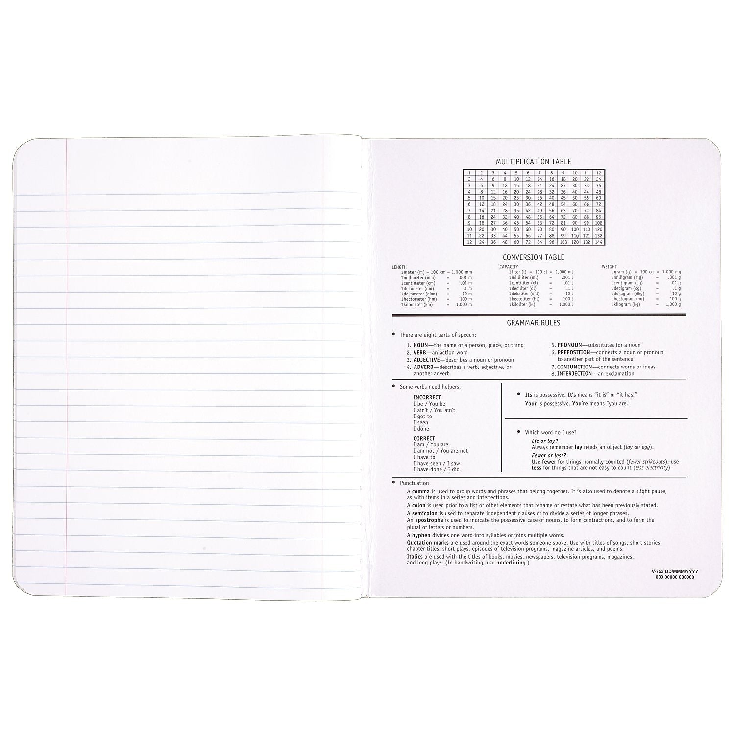 Mead 1-Subject Composition Notebooks, 9.75
