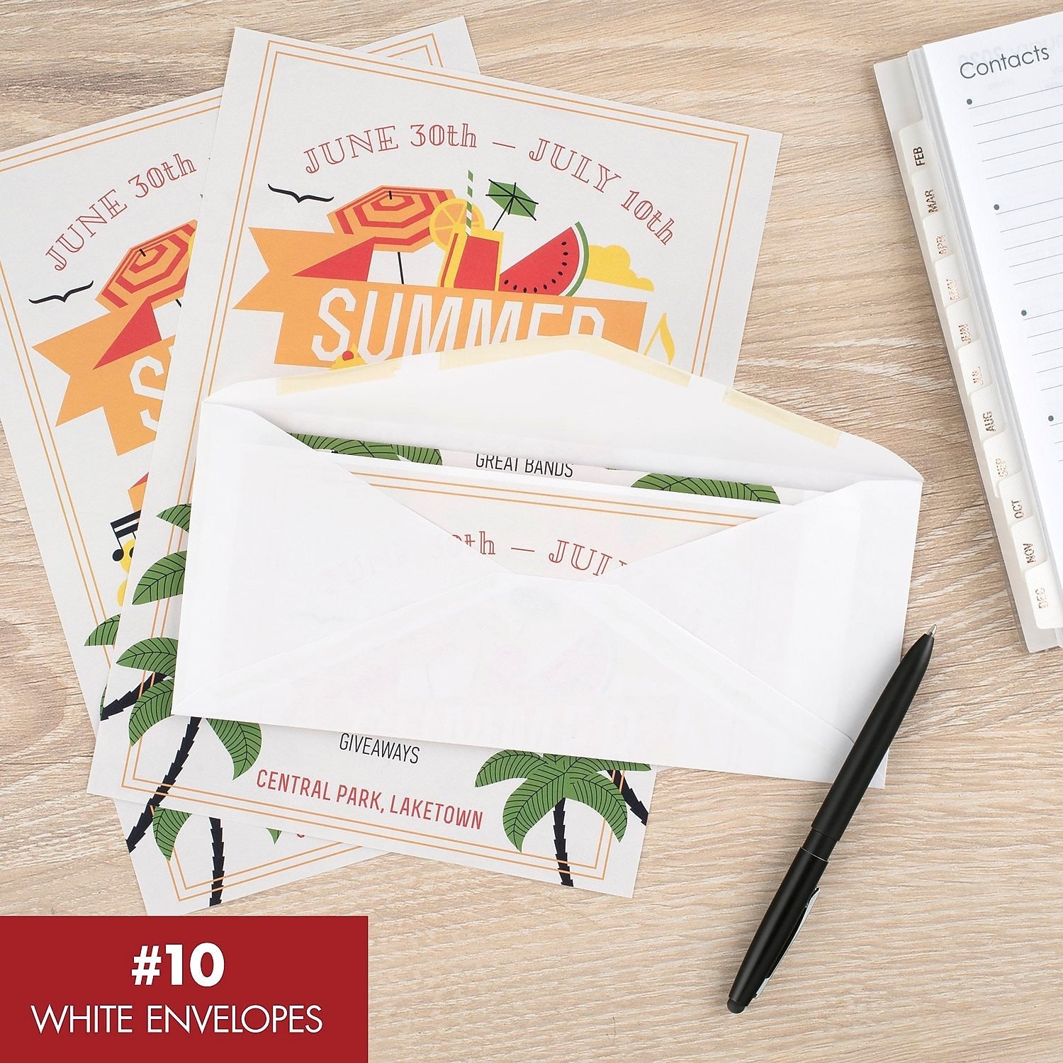 Mead #10 Business Envelopes, 4-1/8