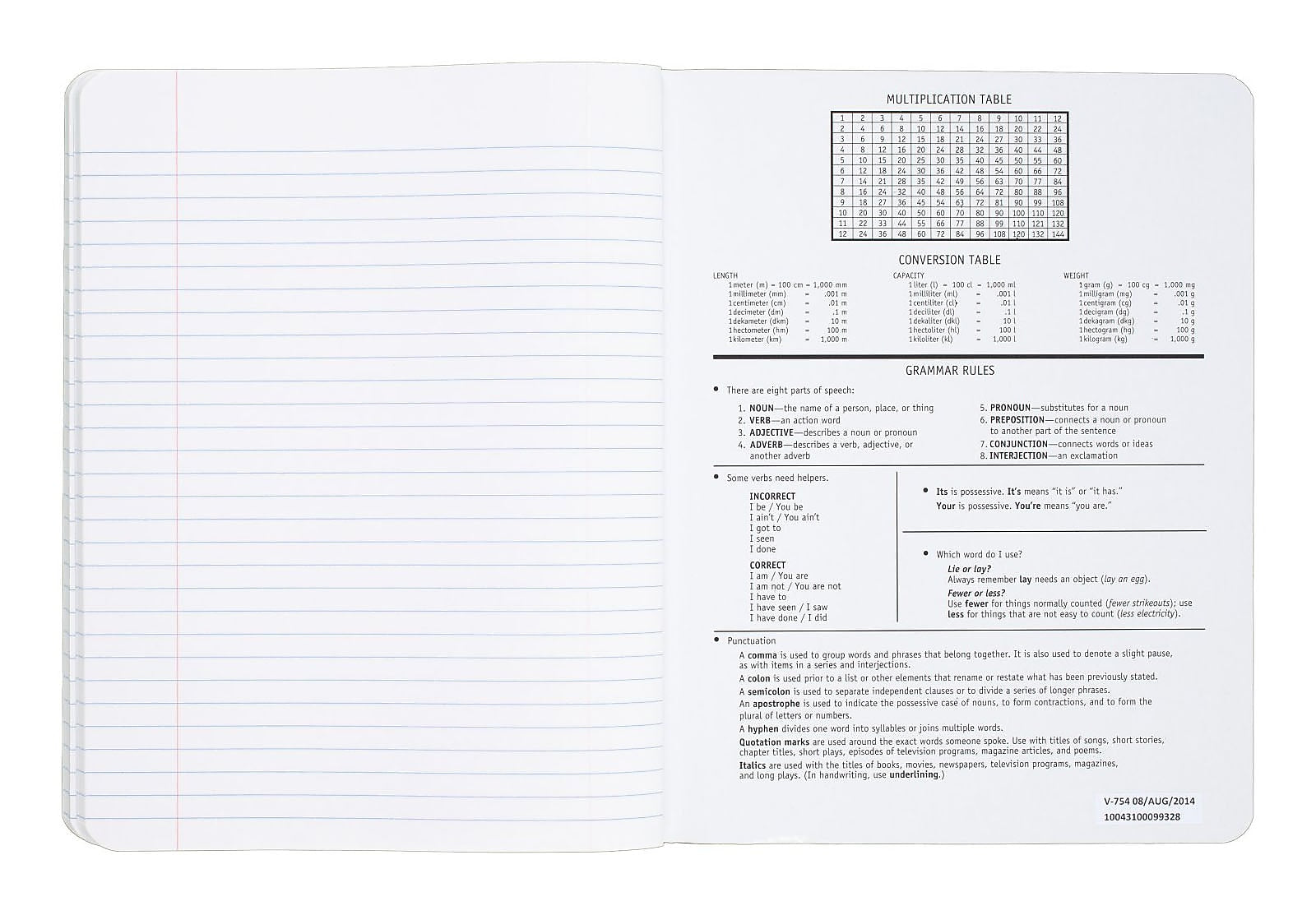 Mead Square Deal 1-Subject Composition Notebooks, 7.5