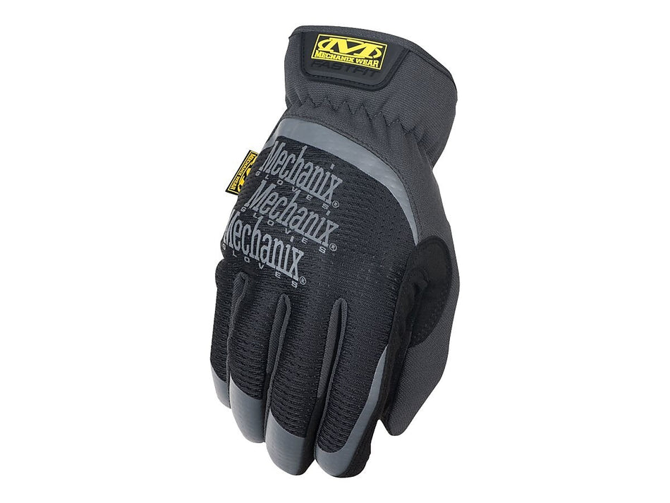 Mechanix Wear FastFit Leather Gloves, Black