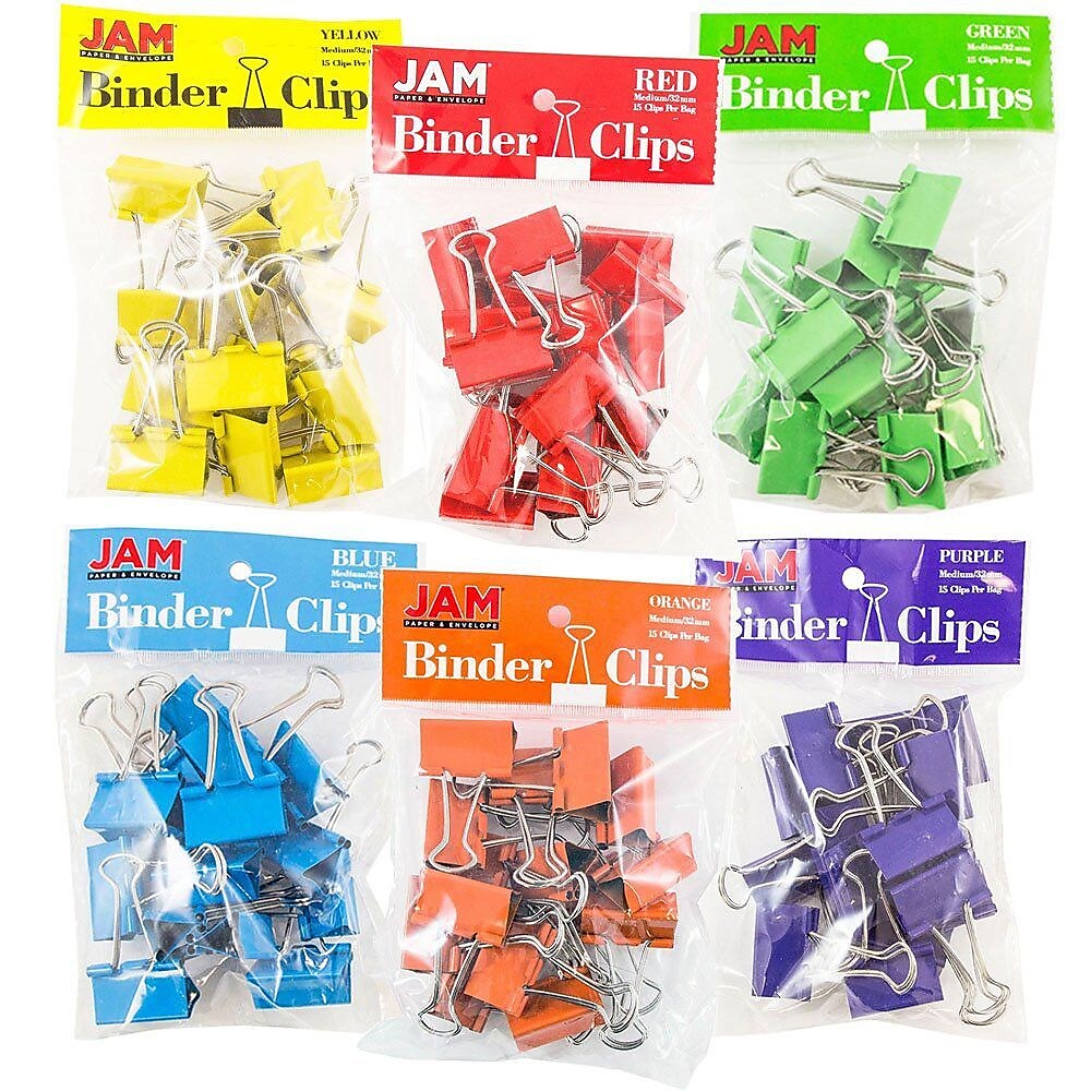 MED32MM-ASSTBINDERCLIPS-90SET