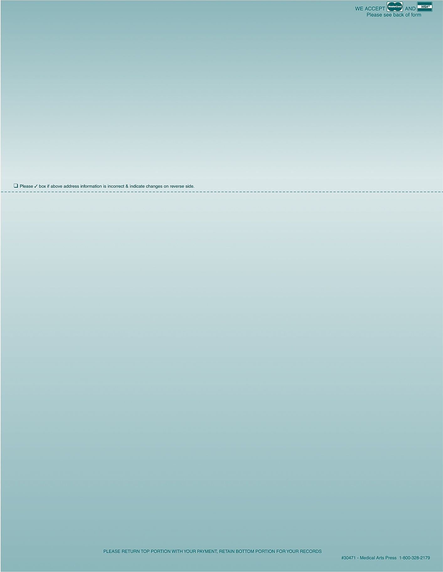 Medical Arts Press Invoices, 8-1/2