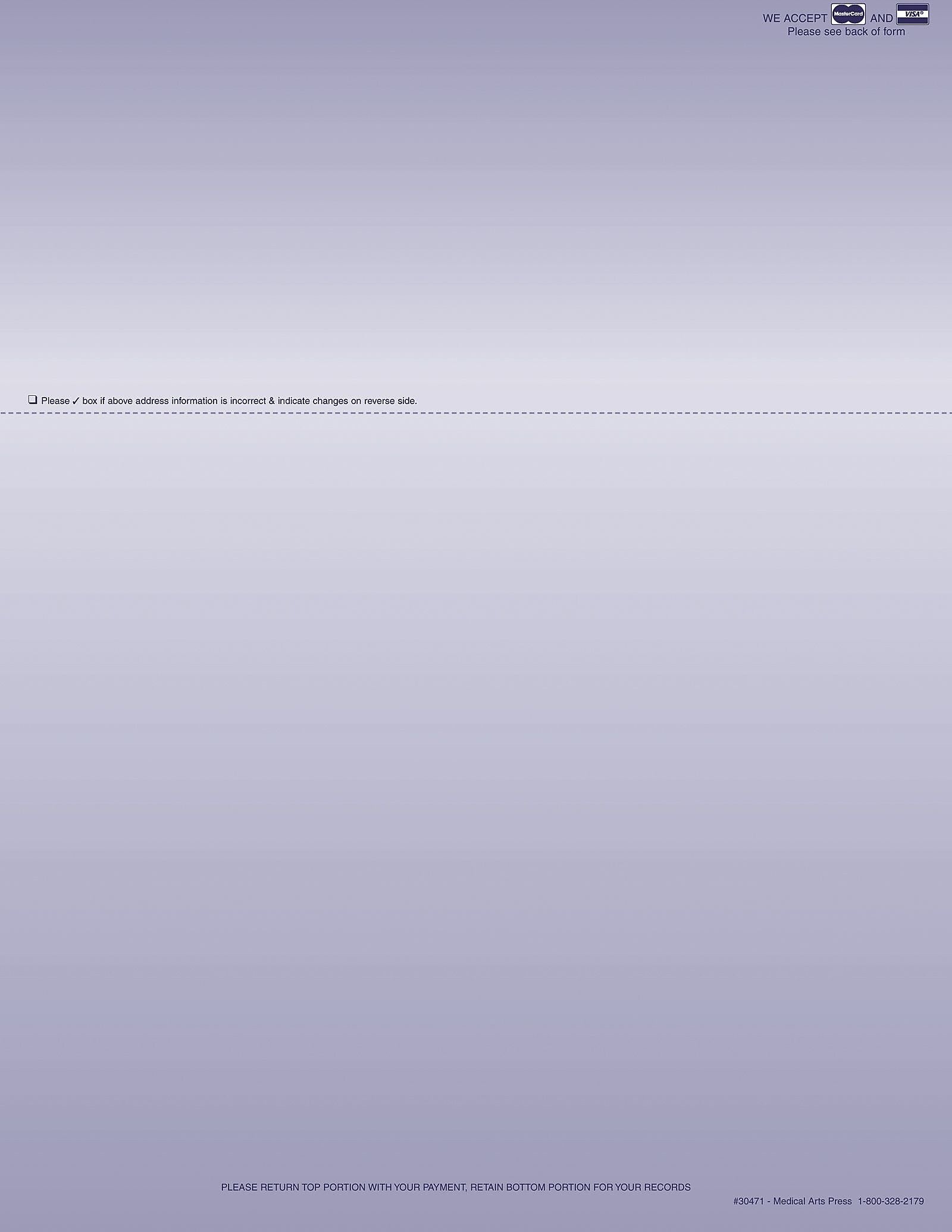 Medical Arts Press Invoices, 8-1/2