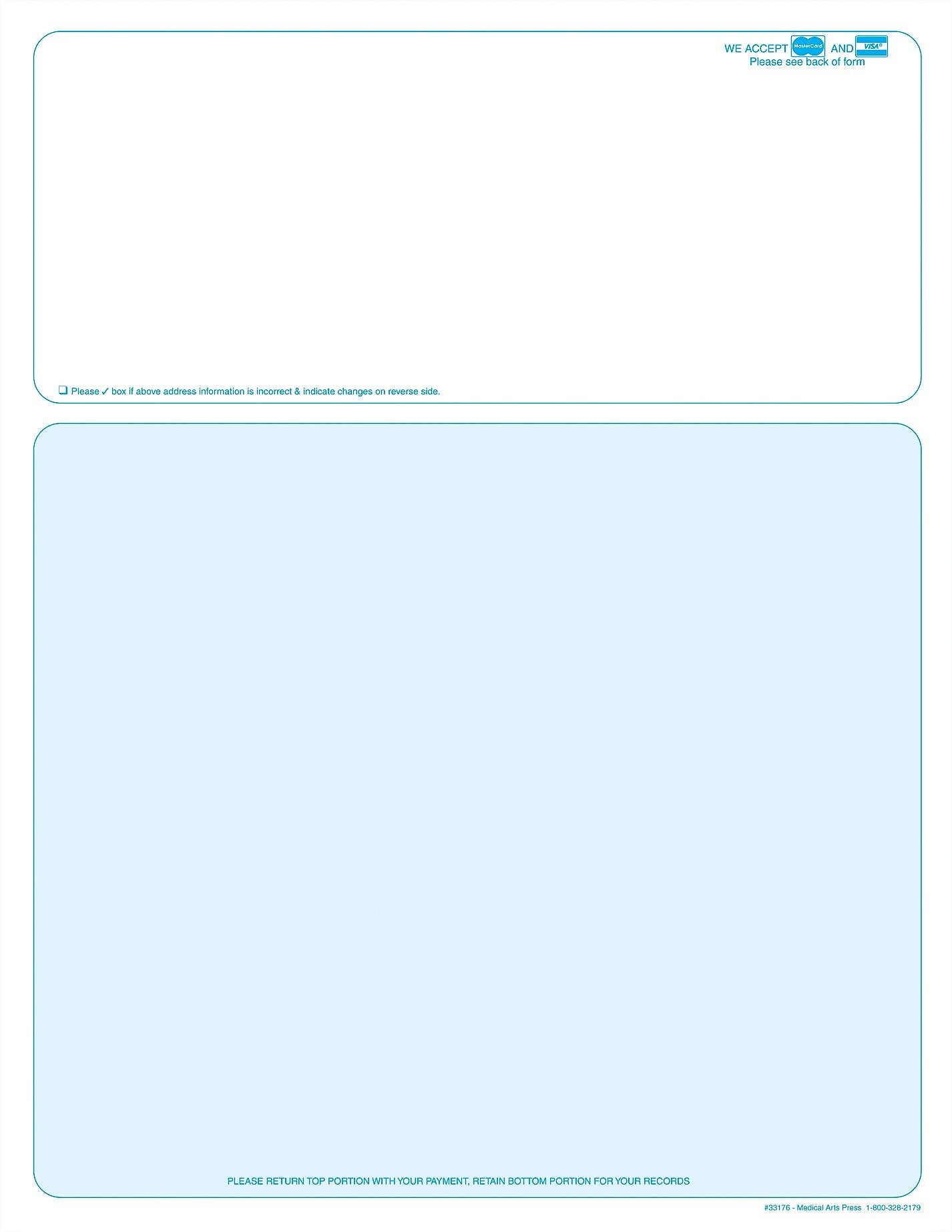 Medical Arts Press Invoices, 8-1/2