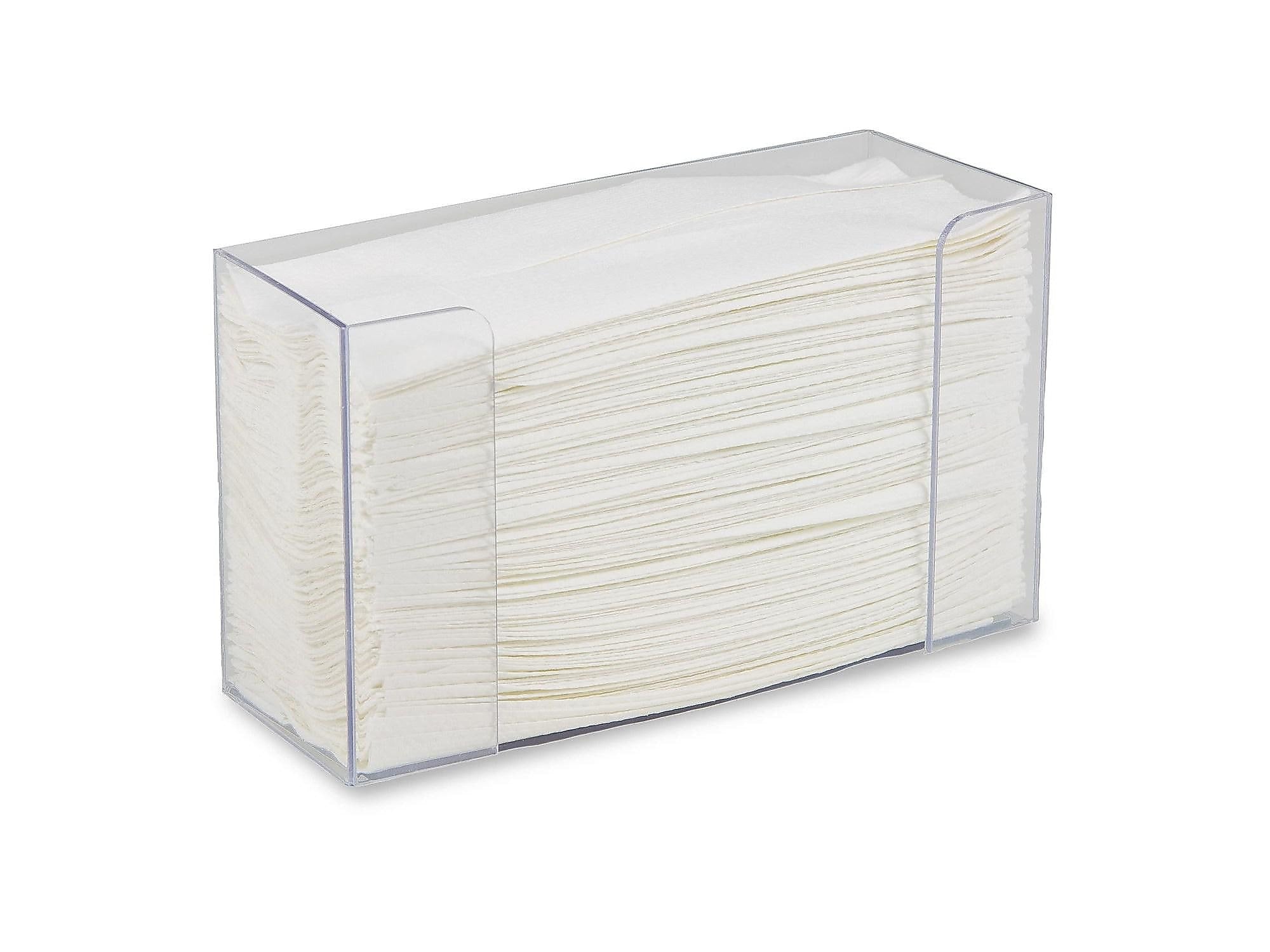 Medical Arts Press Professional Folded Paper Towel Dispenser, Clear