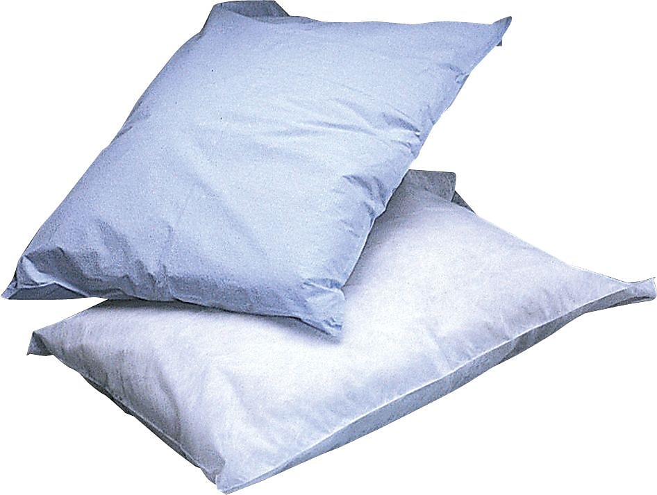 Medline Pillowcases, Tissue/Poly, 21x30