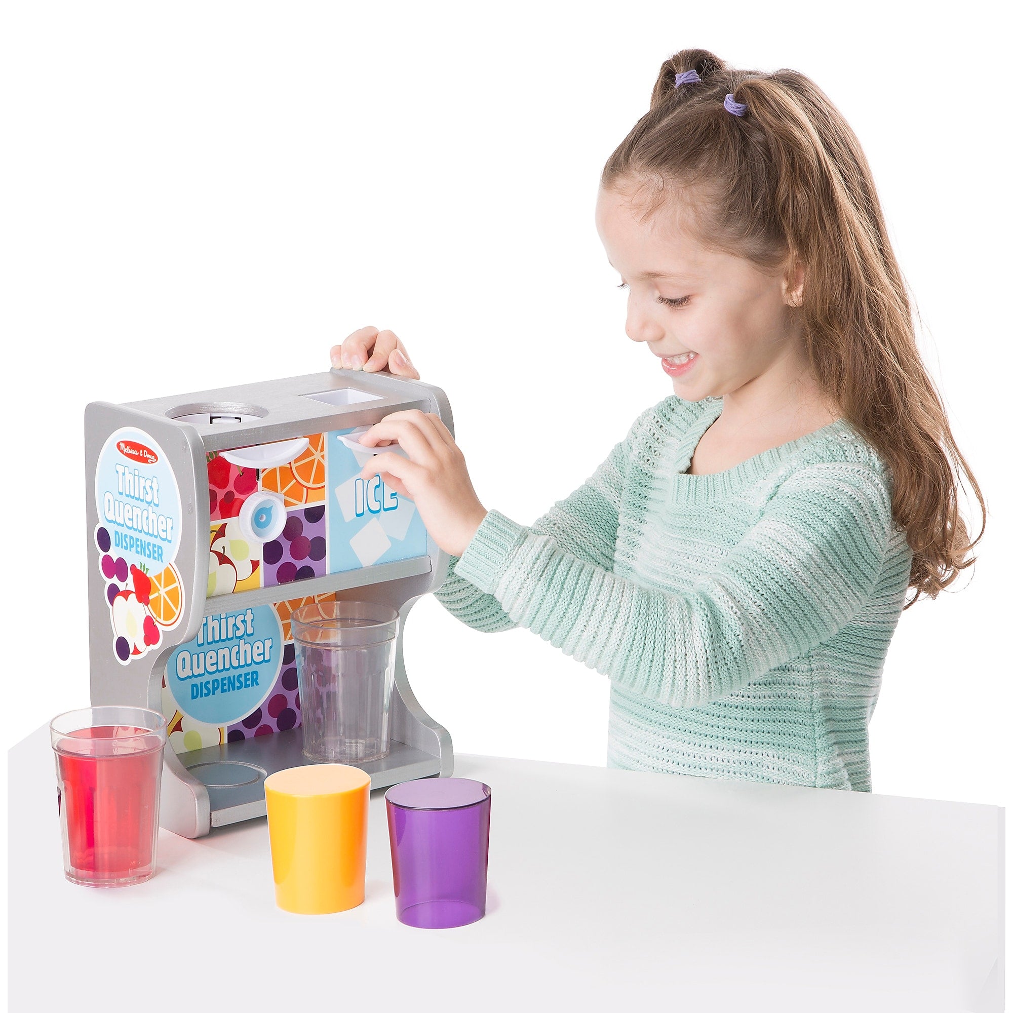 Melissa & Doug Thirst Quencher Dispenser, Multicolored