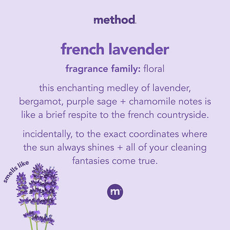 Method All-Purpose Cleaner, French Lavender Scent, 28 oz.