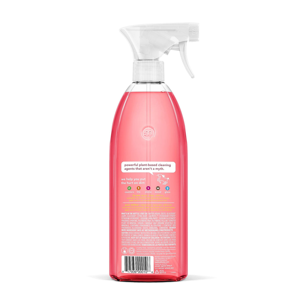 Method All-Purpose Cleaner, Pink Grapefruit, 28 Oz.