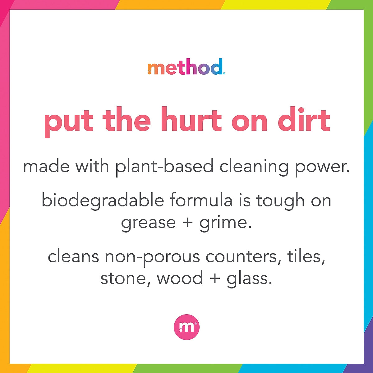 Method All Purpose Cleaner Refill, Pink Grapefruit, 68 Oz.